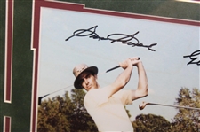 Sam Snead, Gene Sarazen & Byron Nelson Signed 11x14 Photo - Framed Beckett #A53105