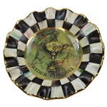 2012 Ryder Cup at Medinah Country Club MacKenzie-Childs Ceramic Plate