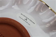 2012 Ryder Cup at Medinah Country Club MacKenzie-Childs Ceramic Plate