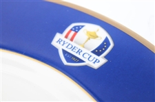 2012 Ryder Cup at Medinah Country Club Captains Dinner Porcelain Dinner Plate