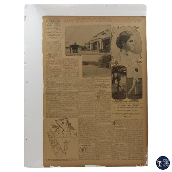 1898 New York Herald Sports Page - September 4th