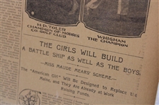 1898 New York Herald Sports Page - September 4th