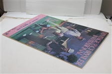 Multi Signed 1989 Vintage Chrysler Invitational Poster JSA ALOA