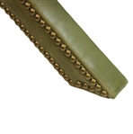 Augusta National GC Berckman's Place Masters Ltd Ed Emerald Leather Ottoman