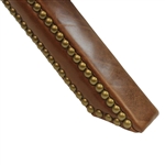 Augusta National GC Berckman's Place Masters Ltd Ed Brown Leather Ottoman