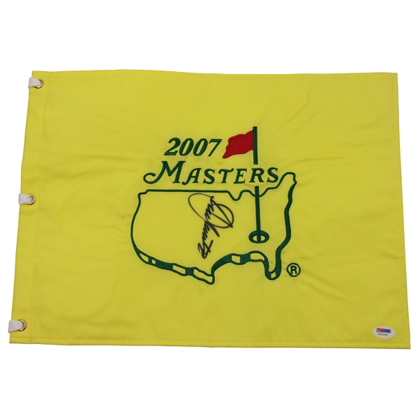 Seve Ballesteros Signed 2007 Masters Embroidered Flag - Final Masters PSA/DNA #G10255