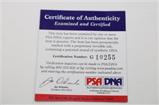 Seve Ballesteros Signed 2007 Masters Embroidered Flag - Final Masters PSA/DNA #G10255