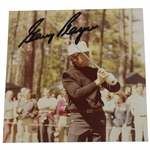 Gary Player Signed Masters Post-Swing Original Kodak Photo JSA ALOA