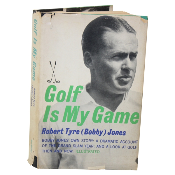 Bobby Jones Signed 1959 Golf Is My Game First Edition Book JSA ALOA