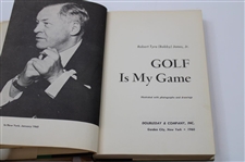 Bobby Jones Signed 1959 'Golf Is My Game' First Edition Book JSA ALOA
