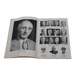 1941 The Ryder Cup Team vs. Bobby Jones Challenge Team at Detroit GC Official Program - Rare