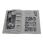 1941 The Ryder Cup Team vs. Bobby Jones Challenge Team at Detroit GC Official Program - Rare