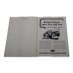1941 The Ryder Cup Team vs. Bobby Jones Challenge Team at Detroit GC Official Program - Rare