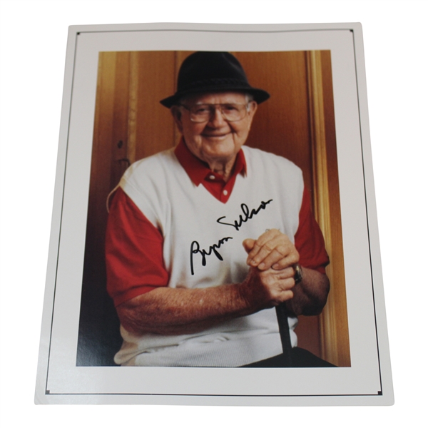Byron Nelson Signed Photograph 8” x 10” JSA ALOA
