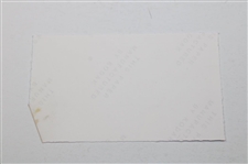 Arnold Palmer Cut Signature JSA ALOA