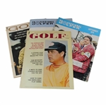Four (4) Vintage Golf Magazines Featuring Lee Trevino 1968-74