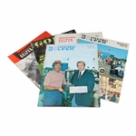 Five (5) Vintage Golf Magazines Featuring Sam Snead 1956-73