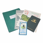 Five (5) Oakmont Country Club Golf Items 1978-2002