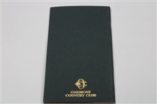 Five (5) Oakmont Country Club Golf Items 1978-2002