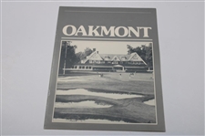 Five (5) Oakmont Country Club Golf Items 1978-2002