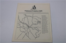 Five (5) Oakmont Country Club Golf Items 1978-2002