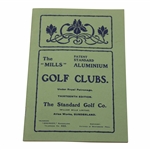 1987 Reprint Of 13th Ed. 1909 Mills Golf Club Catalog