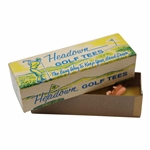 Vintage Headown Golf Tees w/Original Box