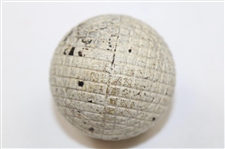 Vintage Silvertown Gutty Golf Ball
