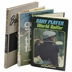 Lot of 3 Books - Gary Player World Golfer, Tom Weiskopf Go For The Flag, & Byron Nelson's Winning Golf
