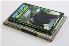 Lot of 3 Books - Gary Player World Golfer, Tom Weiskopf Go For The Flag, & Byron Nelson's Winning Golf