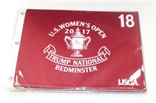 Ten (10) 2017 Women's US Open at Trump National Bedminster Red Screen Flags