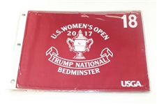 Ten (10) 2017 Women's US Open at Trump National Bedminster Red Screen Flags