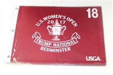 Ten (10) 2017 Women's US Open at Trump National Bedminster Red Screen Flags