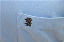 Blue Peter Millar Scotty Cameron Circle T Logo Lt Blue 'Seaside Wash' Golf Polo Shirt