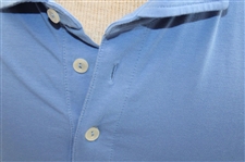 Blue Peter Millar Scotty Cameron Circle T Logo Lt Blue 'Seaside Wash' Golf Polo Shirt