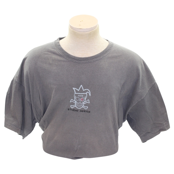 Scotty Cameron Studio Design Skull w/Crossbones Gray T-Shirt