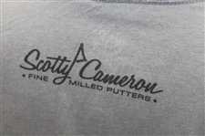 Scotty Cameron Fine Milled Putters Crown Logo Dk Gray T-Shirt