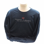 Scotty Cameron The Art of Putting with Crown Logo Black Long Sleeve T-Shirt
