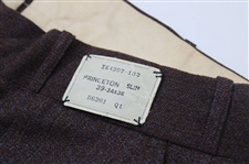 President Dwight D. Eisenhower Brown Plus Fours - Very Good Condition with Minor Wear