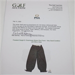 President Dwight D. Eisenhower Brown Plus Fours - Very Good Condition with Minor Wear