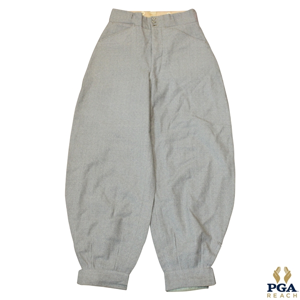 President Dwight D. Eisenhower Light Gray Plus Fours - Very Good Condition with Minor Wear