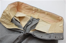 President Dwight D. Eisenhower Light Gray Plus Fours - Very Good Condition with Minor Wear