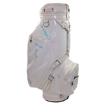 Woods, Hogan, Palmer, Nicklaus, Seve & other Masters Champions Multi-Signed 'The Masters' Golf Bag