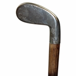 1920 Smooth Face Bamboo Shaft Golf Club Head Walking Stick