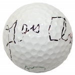George Archer Signed Slazenger Masters Logo Golf Ball JSA ALOA