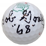 Bob Goalby Signed Titleist Masters Logo Golf Ball JSA ALOA