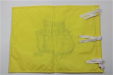 Gary Player Signed 2014 Masters Tournament Flag With Years Won JSA ALOA