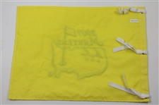Gary Player Signed 2007 Masters Tournament Flag With Years Won JSA ALOA