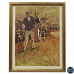 Ben Hogan Takes The British Open 1953 Framed Print - WGHoF Collection