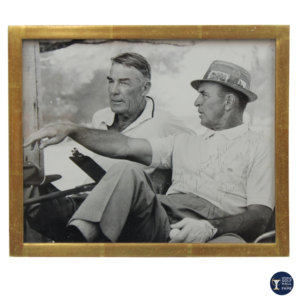 Sam Snead Signed Framed Photo  - WGHoF Collection JSA ALOA